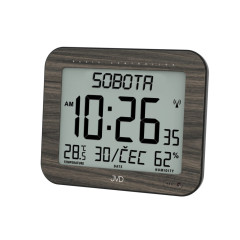 Digitálne hodiny rádiom riadené JVD DH9363.2, 22cm
